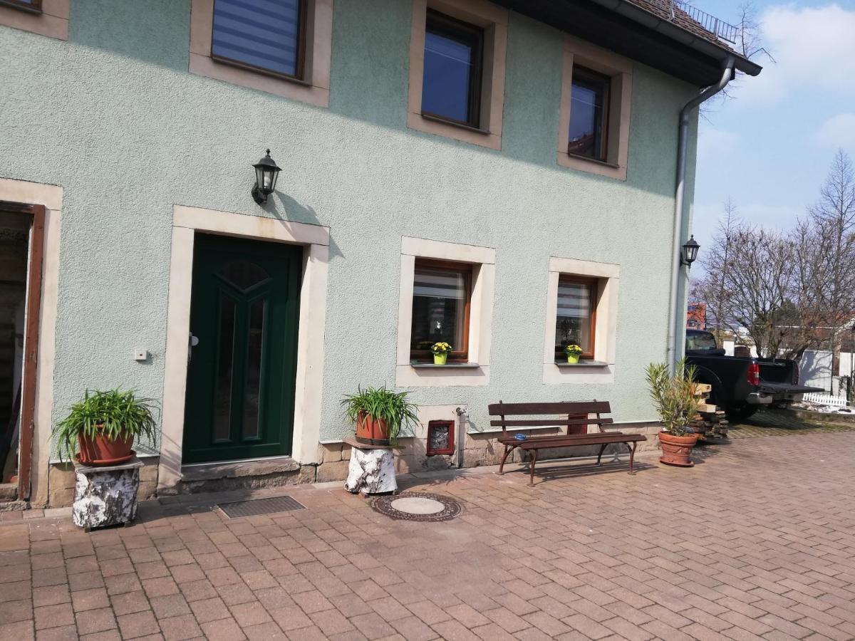 Ferienhaus -Am Alten Dorfplatz- Дрезден Экстерьер фото