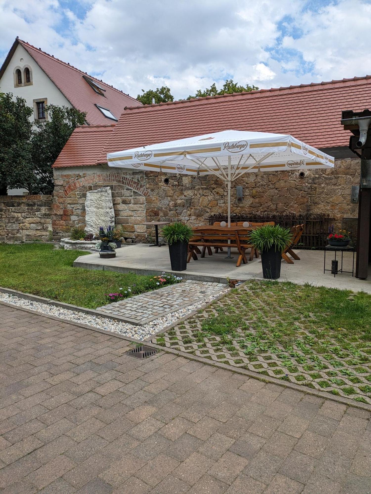 Ferienhaus -Am Alten Dorfplatz- Дрезден Экстерьер фото